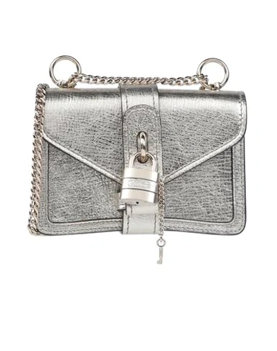 Shop Chloé Handbags In Platinum