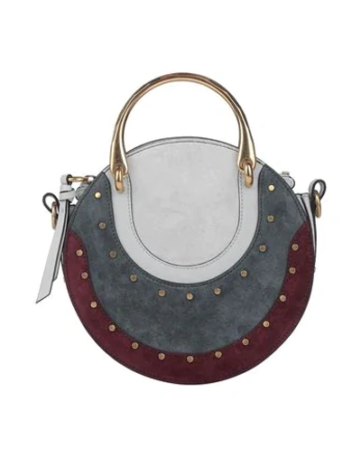 Shop Chloé Handbags In Light Grey