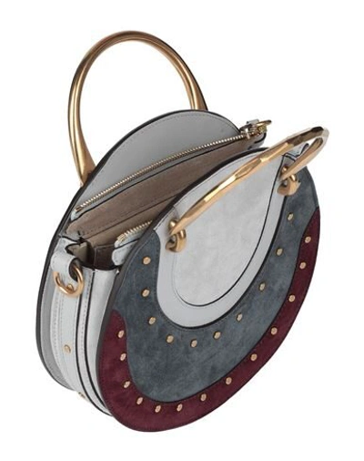 Shop Chloé Handbags In Light Grey