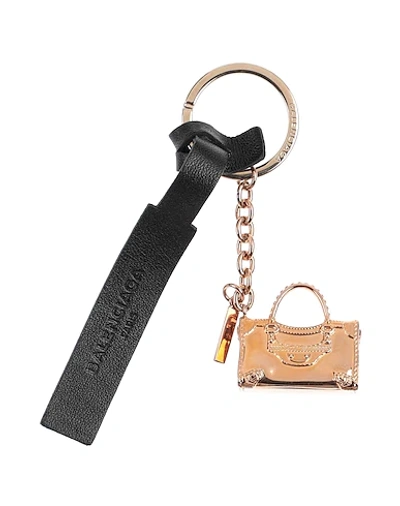 Shop Balenciaga Charms In Gold