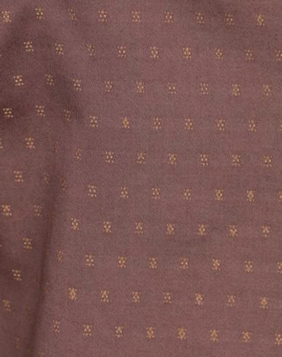 Shop Luca Bertelli Man Pants Dark Brown Size 36 Cotton, Polyester, Elastane