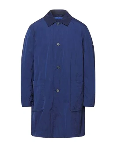 Shop Oof Overcoats In Dark Blue