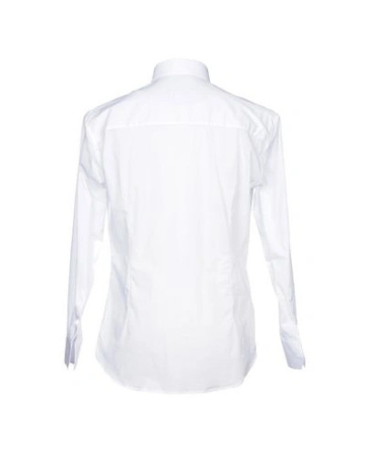 Shop Eredi Del Duca Shirts In White