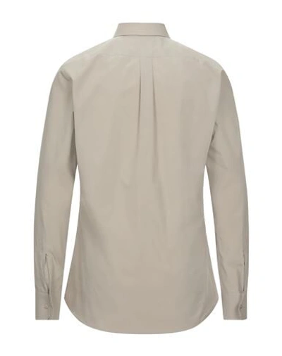 Shop Dolce & Gabbana Man Shirt Beige Size 16 ½ Cotton
