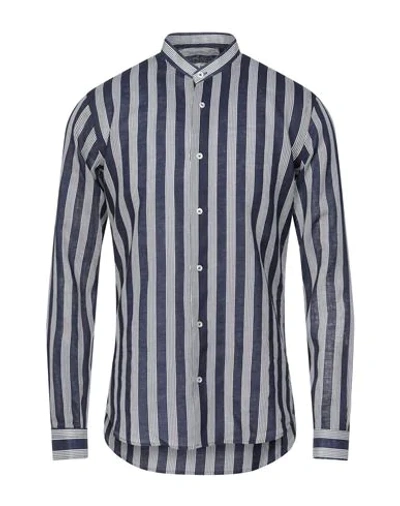 Shop Neill Katter Shirts In Dark Blue