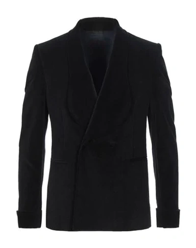 Shop Pulito Suit Jackets In Black