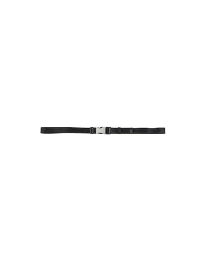 Shop Prada Belt In Black