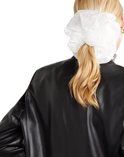 Shop Stvdio Woman Hair Accessory White Size - Textile Fibers