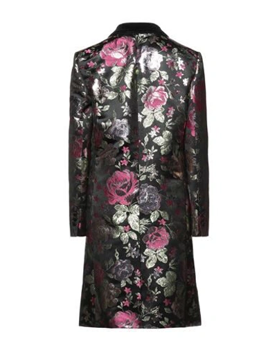 Dolce & Gabbana Overcoats In Black