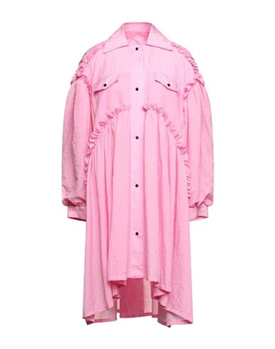 Shop Brøgger Overcoats In Pink