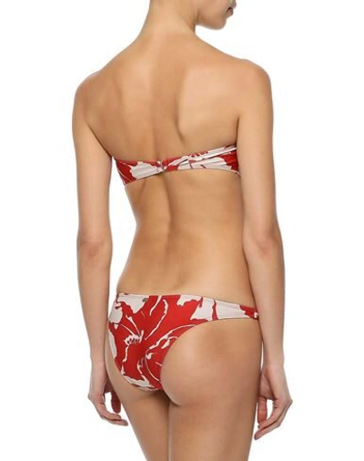 Shop Adriana Degreas Bikini In Brick Red