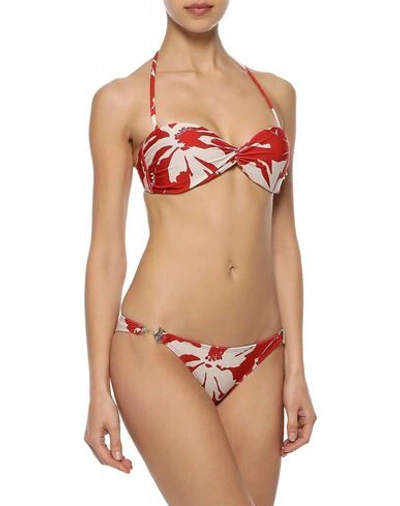 Shop Adriana Degreas Bikini In Brick Red