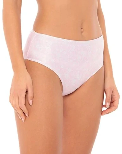 Shop Ganni Bikini Bottoms In Light Pink