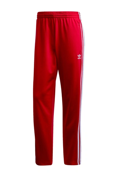 Shop Adidas Originals Freebird Track Pants In Scarle/whi