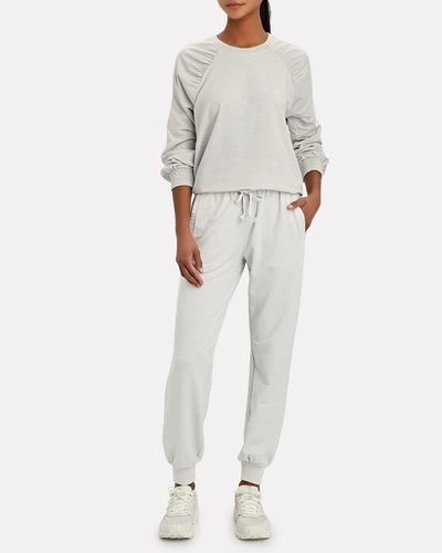 Shop The Upside Marion Cotton Joggers In White
