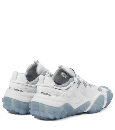 Shop Acne Studios Bolzter W Tumbled Sneakers In White