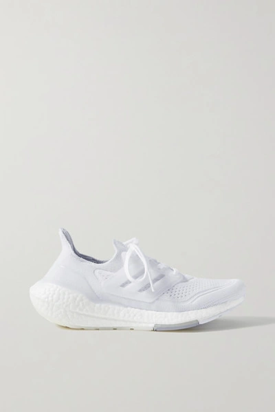 Shop Adidas Originals Ultraboost 21 Primeblue Sneakers In White