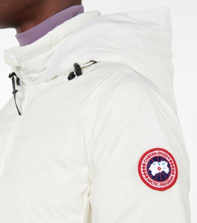 Shop Canada Goose Camp Hooded Down Jacket In White