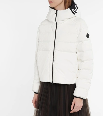 Shop Moncler Anwar Quilted Down Jacket In White