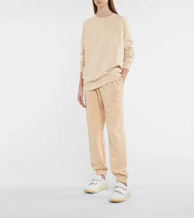 Shop The Upside Sid Cotton Sweatshirt In Beige