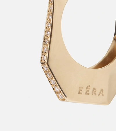 Shop Eéra Eéra Sabrina 18kt Yellow Gold Single Earring With Diamonds