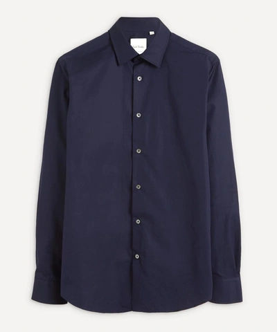 Shop Paul Smith Slim-fit Classic Shirt In Navy