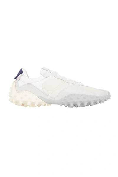 Shop Eytys Fugu Suede Sneakers In White
