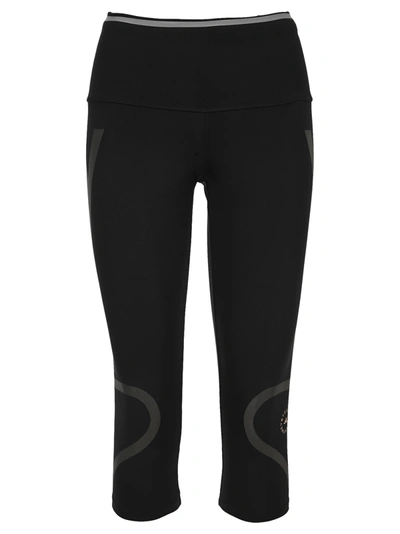 Shop Adidas By Stella Mccartney Truepace 3/4 Sports Leggings In Black