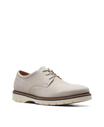 Shop Clarks Men's Bayhill Plain Lace-up Shoes Men's Shoes In Stone Nubuck