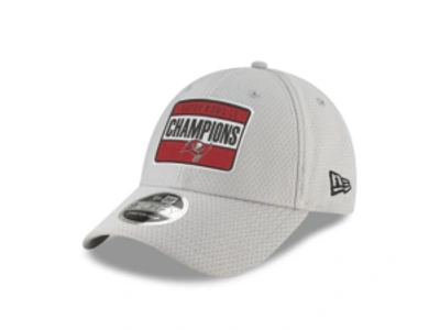 Shop New Era Tampa Bay Buccaneers Super Bowl Lv Champ Parade Stretch 9forty Cap In Gray