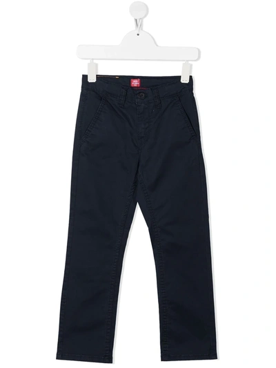 Shop Levi's Slim-cut Chino Trousers In Blue