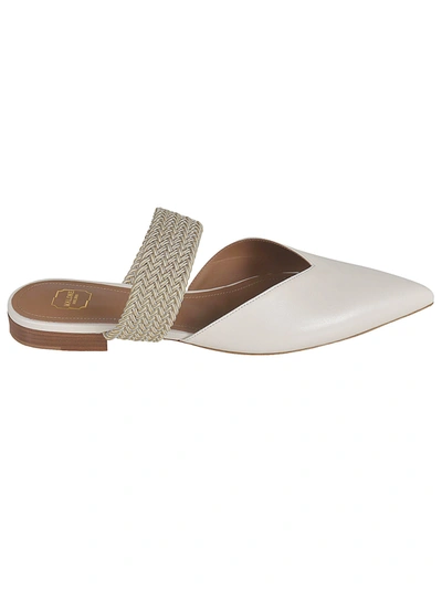 Shop Malone Souliers Maisie Flat Sandals In Cream