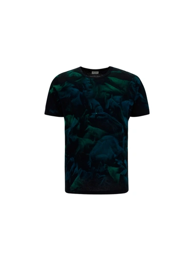 Shop Saint Laurent T-shirt In Black