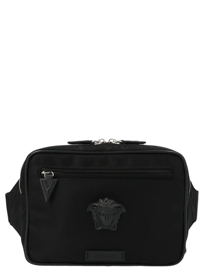 Shop Versace Bag In Black