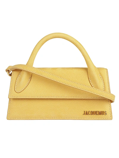 Shop Jacquemus Le Chiquito Long In Yellow