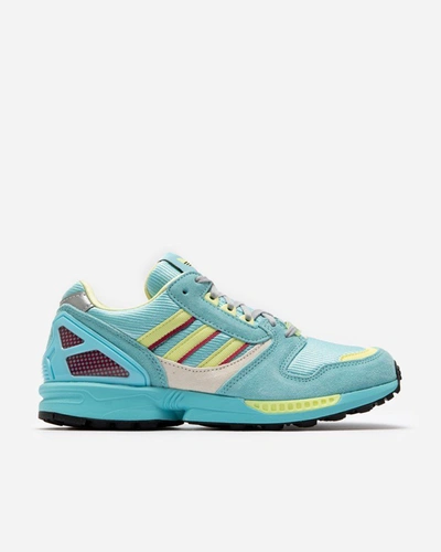 Adidas Originals Zx 8000 Suede And Mesh Sneakers In Blue | ModeSens