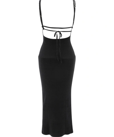 Shop Jacquemus "pila" Dress In Black  