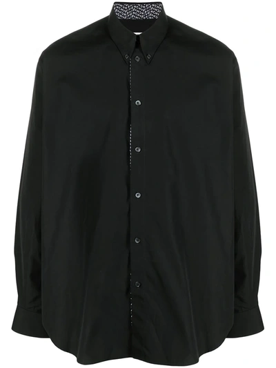 Shop Givenchy Layered Long-sleeve Shirt In Black