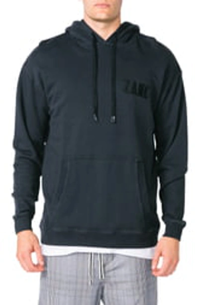 Shop Zanerobe Zane Rugger Hooded Sweatshirt In Smokey Black