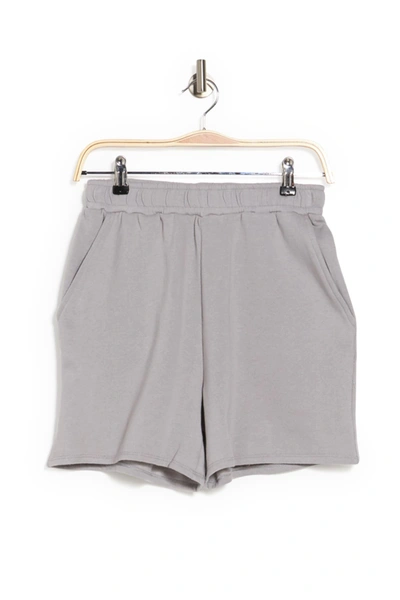Shop Afrm Abe Pull-on Shorts In Grey