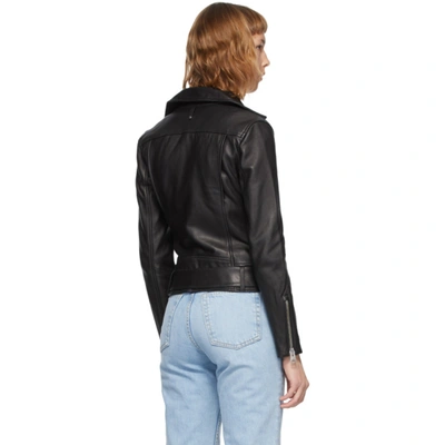 Shop Mackage Black Leather Kylie Jacket