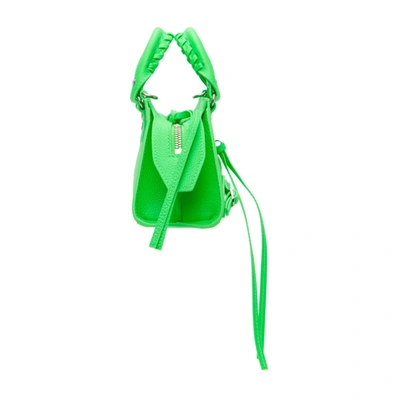 BALENCIAGA 绿色 NANO NEO CLASSIC 手提包