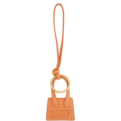 Shop Jacquemus Orange 'le Porte Clés Chiquito' Keychain