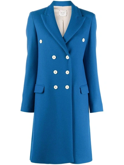 Shop Alysi Coats In Blu