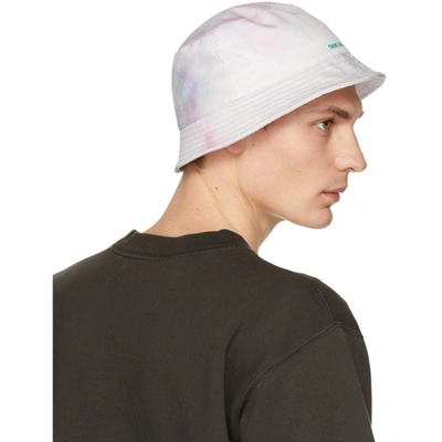 Shop Isabel Marant Pink Tie-dye Haley Bucket Hat In 60gr Green