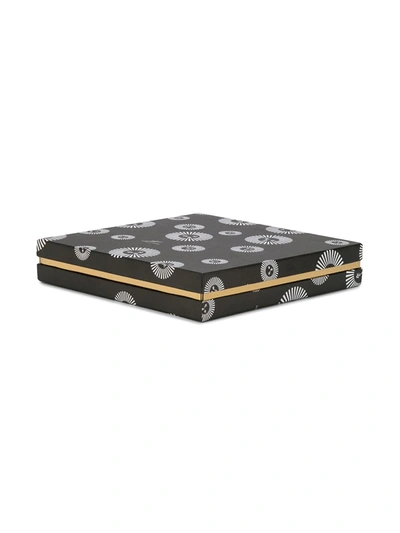 Fornasetti Tema E Variazioni Wall Plate In Black