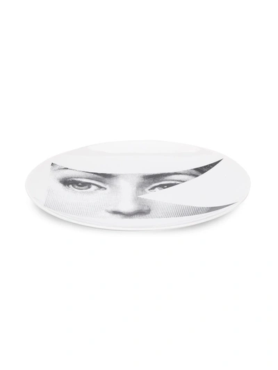 Fornasetti Eye Plate In White