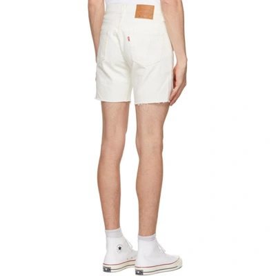 LEVIS 白色 501 93 CUT-OFF 短裤