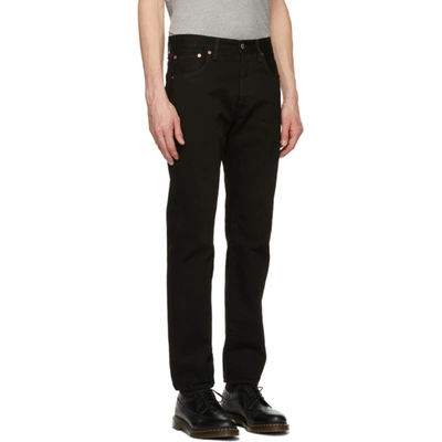 Shop Levi's Black 501 '93 Straight Jeans In Blackpunk