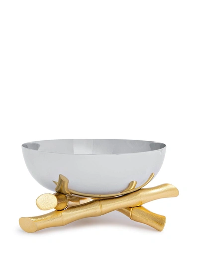 L'objet Bambou Medium Bowl In Gold